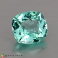 Natural Apatite 1.28 Carats Paraiba Green Antique Cushion 7x6 mm Loose Gemstone - Image 5