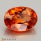 spessartite garnet  2.60cts - 9x7mm