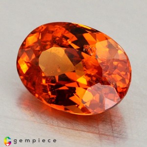 spessartite garnet  2.60cts - 9x7mm spessartite garnet  2.60cts - 9x7mm
