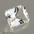 Natural Montebrasite 1.38 Carats White Emerald Cut 7x6 mm Loose Gemstone - Image 7