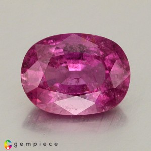 rubellite  5.74cts - 13x10mm
