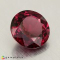 Natural Rhodolite garnet 4.59 Carats Purplish Pink Round 10x5 mm Loose Gemstone - Image 5