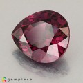 Natural Spinel 3.33 Carats Intense Purplish Pink Pear 10x8 mm Loose Gemstone - Image 2