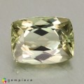 Natural Diaspore 1.87 Carats Honey Green to Salmon Brown Cushion 8x6 mm Loose Gemstone - Image 1