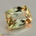 Natural Diaspore 1.87 Carats Honey Green to Salmon Brown Cushion 8x6 mm Loose Gemstone - Image 2