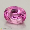 Natural Rubellite 3.12 Carats Purplish Pink Oval 11x8 mm Loose Gemstone - Image 2