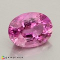 Natural Rubellite 3.12 Carats Purplish Pink Oval 11x8 mm Loose Gemstone - Image 7