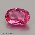Natural Spinel 0.69 Carats Hot Pink Oval 7x5 mm Loose Gemstone - Image 2