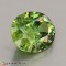 demantoid garnet  1.43cts - 8x6mm