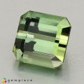 Natural Tourmaline 2.36 Carats Green Octagon 7x7 mm Loose Gemstone - Image 2