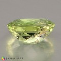 Natural Amblygonite 2.97 Carats Yellowish Green Oval 10x8 mm Loose Gemstone - Image 3