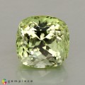Natural Sillimanite 6.12 Carats Yellow Green Antique Cushion 10x10 mm Loose Gemstone - Image 1