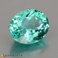 Natural Apatite 1.61 Carats Paraiba Blue Green Oval 8x7 mm Loose Gemstone - Image 4