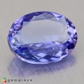 Natural Tanzanite 1.83 Carats Purple Blue Oval 9x7 mm Loose Gemstone - Image 1