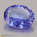Natural Tanzanite 1.83 Carats Purple Blue Oval 9x7 mm Loose Gemstone - Image 2