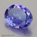 Natural Tanzanite 1.83 Carats Purple Blue Oval 9x7 mm Loose Gemstone - Image 3