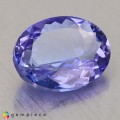 Natural Tanzanite 1.83 Carats Purple Blue Oval 9x7 mm Loose Gemstone - Image 5