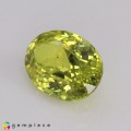 Natural Chrysoberyl 3.41 Carats Canary Yellow Oval 11x8 mm Loose Gemstone - Image 3