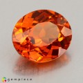 Natural Spessartite garnet 1.88 Carats Fanta Orange Oval 8x7 mm Loose Gemstone - Image 7