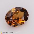 Natural Zircon 5.83 Carats Imperial Brown Oval 12x9 mm Loose Gemstone - Image 7