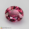 Natural Tourmaline 3.93 Carats Hot Pink Oval 10x9 mm Loose Gemstone - Image 2