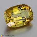 Natural Zircon 4.59 Carats Yellow Cushion 11x8 mm Loose Gemstone - Image 5