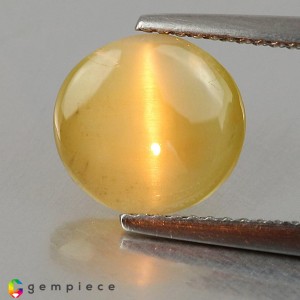 chrysoberyl cats eye  3.07cts - 8x5mm chrysoberyl cats eye  3.07cts - 8x5mm