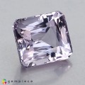 Natural Apatite 9.34 Carats Very Light Purple Emerald Cut 12x11 mm Loose Gemstone - Image 1