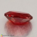 Natural Andesine 2.17 Carats Vivid Red Oval 10x8 mm Loose Gemstone - Image 3