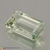 Natural Tourmaline 3.86 Carats Very Light Green Emerald Cut 12x7 mm Loose Gemstone - Image 2