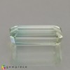 Natural Tourmaline 3.86 Carats Very Light Green Emerald Cut 12x7 mm Loose Gemstone - Image 3
