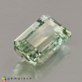Natural Tourmaline 3.86 Carats Very Light Green Emerald Cut 12x7 mm Loose Gemstone - Image 4