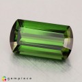 Natural Tourmaline 3.74 Carats Hunter Green Cushion 12x7 mm Loose Gemstone - Image 3