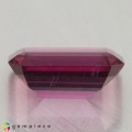 Natural Rhodolite garnet 4.76 Carats Vivid Purple Emerald 12x8 mm Loose Gemstone - Image 4