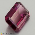 Natural Rhodolite garnet 4.76 Carats Vivid Purple Emerald 12x8 mm Loose Gemstone - Image 5