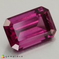 Natural Rhodolite garnet 4.76 Carats Vivid Purple Emerald 12x8 mm Loose Gemstone - Image 6