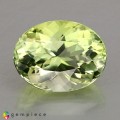 Natural Amblygonite 1.72 Carats Yellowish Green Oval 9x7 mm Loose Gemstone - Image 2