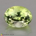 Natural Amblygonite 1.72 Carats Yellowish Green Oval 9x7 mm Loose Gemstone - Image 4