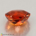 Natural Spessartite garnet 2.06 Carats Mandarin Orange Oval 8x6 mm Loose Gemstone - Image 4
