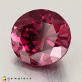 Natural Rhodolite garnet 4.86 Carats Vivid Purple Oval 11x10 mm Loose Gemstone - Image 3