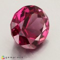 Natural Rhodolite garnet 4.86 Carats Vivid Purple Oval 11x10 mm Loose Gemstone - Image 5