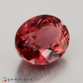 Natural Tourmaline 4.04 Carats Vivid Pink Oval 11x9 mm Loose Gemstone - Image 2