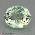 Natural Tourmaline 2.08 Carats Very Light Green Oval 9x8 mm Loose Gemstone - Image 2