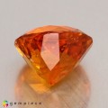 Natural Clinohumite 2.27 Carats Fire Orange Round 8x6 mm Loose Gemstone - Image 4