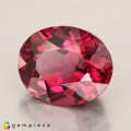 Natural Rhodolite garnet 3.40 Carats Purplish Pink Oval 10x8 mm Loose Gemstone - Image 2