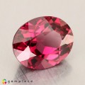 Natural Rhodolite garnet 3.40 Carats Purplish Pink Oval 10x8 mm Loose Gemstone - Image 6