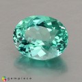 Natural Apatite 1.19 Carats Paraiba Blue Green Oval 7x6 mm Loose Gemstone - Image 3