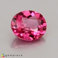 Natural Spinel 0.60 Carats Hot Pink Oval 6x5 mm Loose Gemstone - Image 2