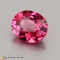 Natural Spinel 0.60 Carats Hot Pink Oval 6x5 mm Loose Gemstone - Image 1