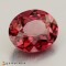 rhodolite garnet  4.88cts - 11x10mm